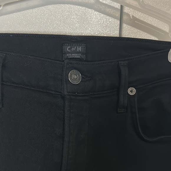 Citizens of Humanity | Rocket Crop High Rise Skinny black pants - Picture 3 of 12